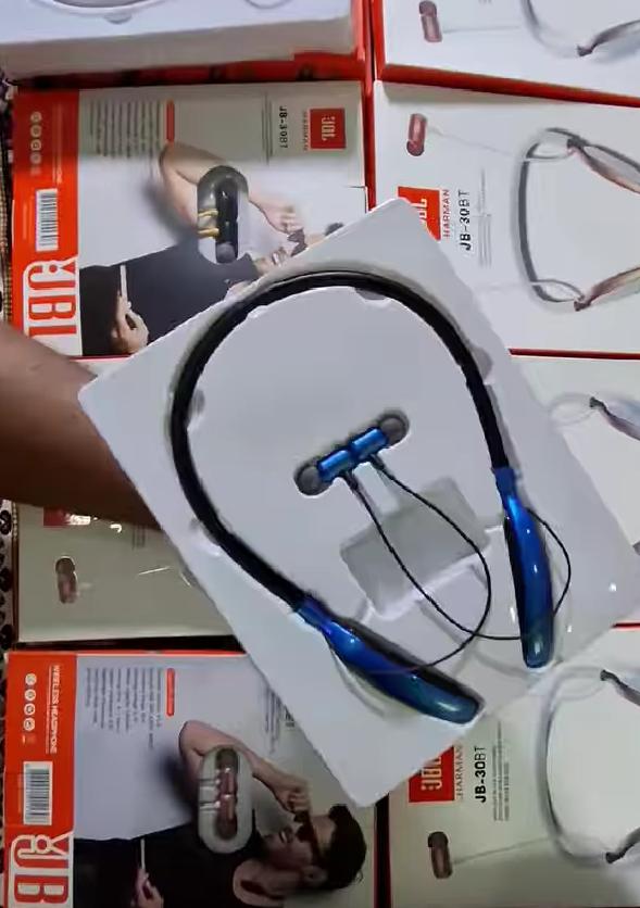 Wireless Bluetooth Neckband Headphones Mic Headset